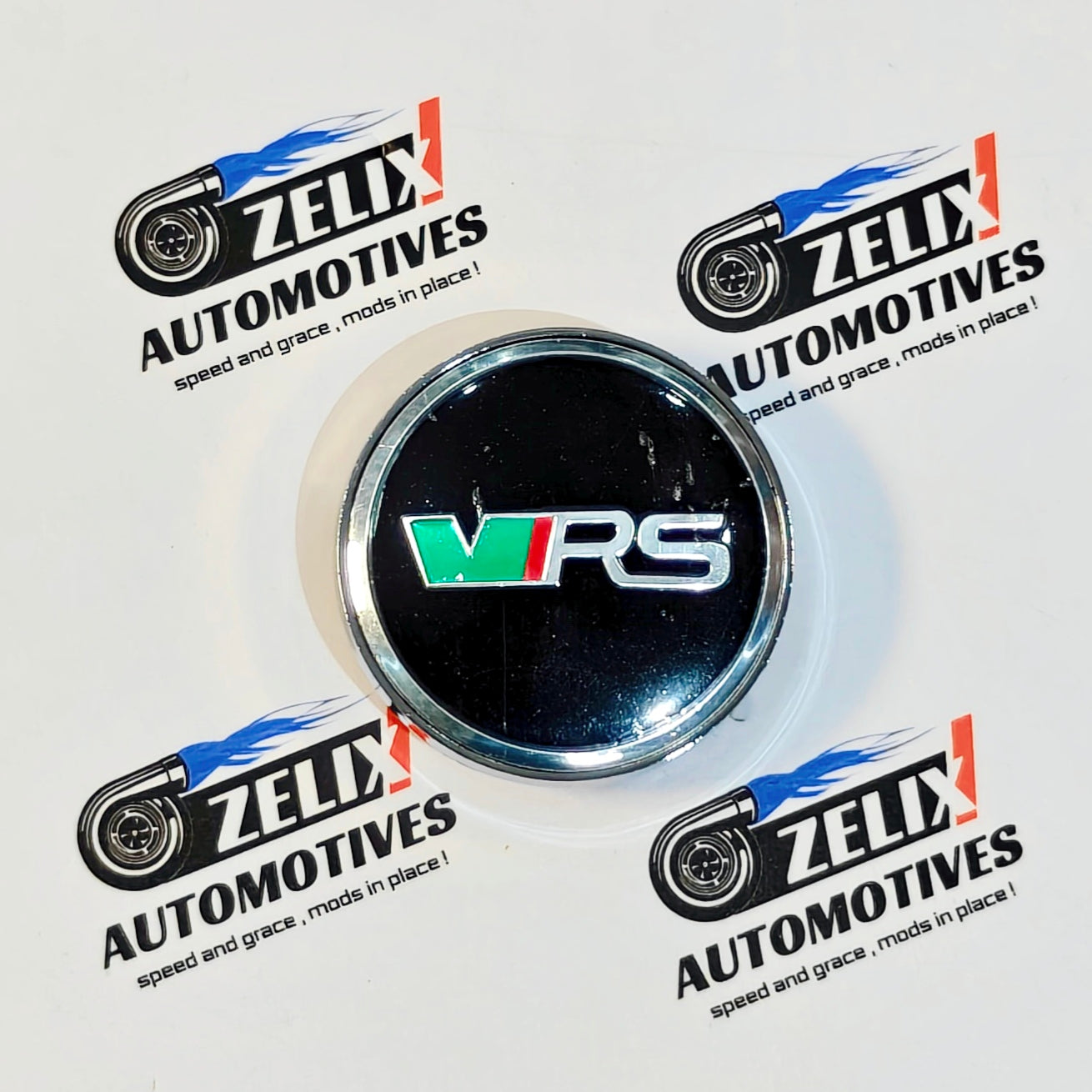 VRS Wheel Center Caps – Premium Aftermarket  (Set of 4)