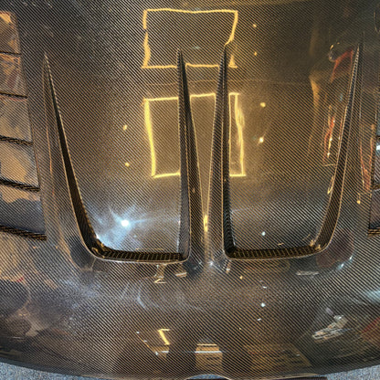 VW Polo 4-Vent Design Hood | Original Carbon Fiber