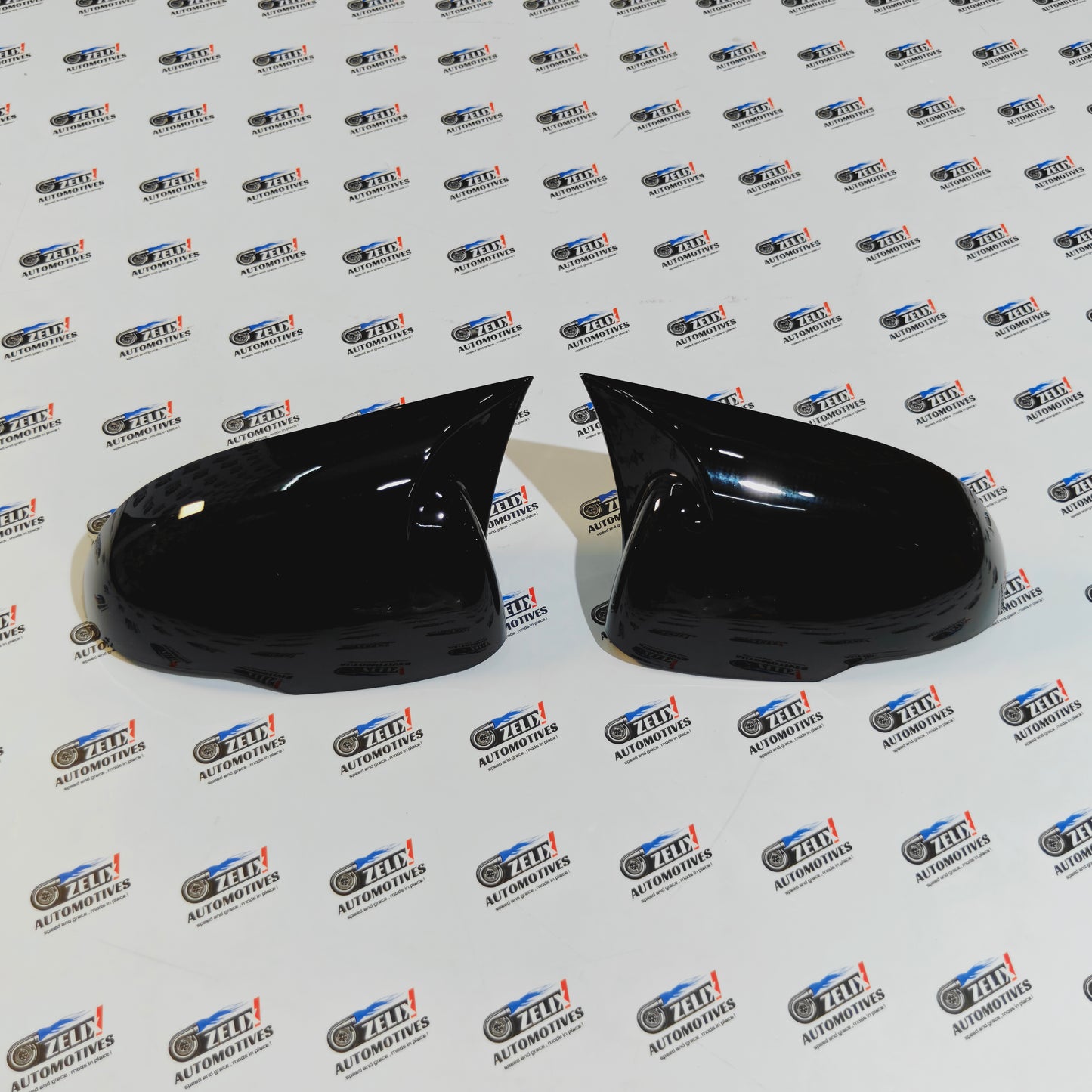 Hyundai i20  Batman Style Mirror Covers | Premium ABS Finish (Fits 2012-2016 Models )