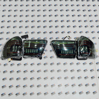Toyota Fortuner Type-2 Dodge-Style LED Tail Lights (2012-2016)