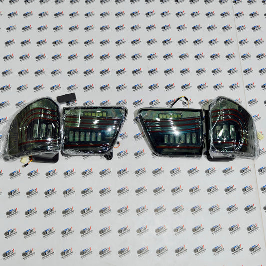 Toyota Fortuner Type-2 Dodge-Style LED Tail Lights (2012-2016)