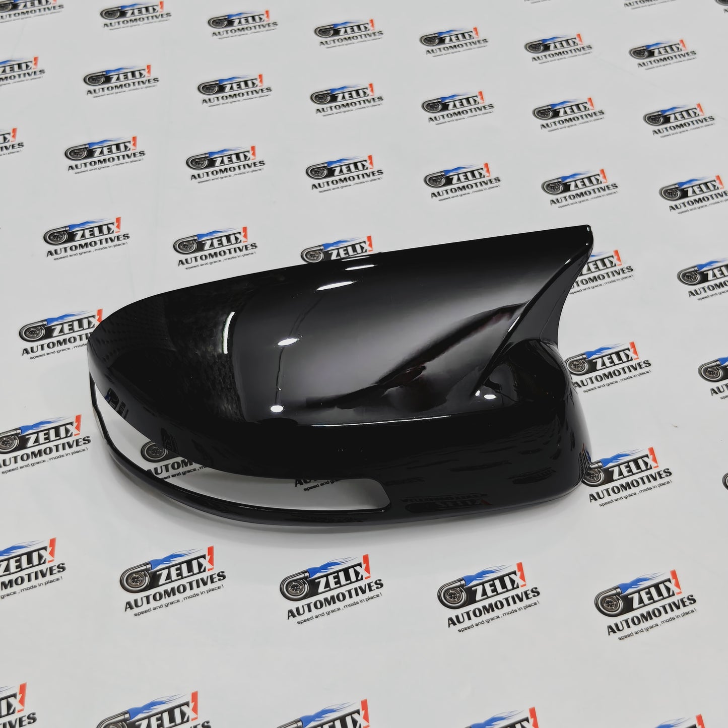 Honda City Batman-Style Mirror Covers with Indicator | Compatible With 2008-2012