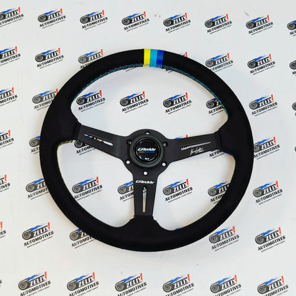 GReddy x KGZI Collab Steering Wheel | Alcantara Finish
