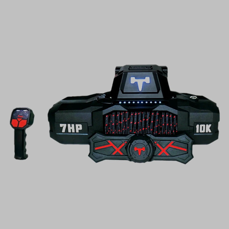 T-MAX Force View Titan Winch 10K | Heavy-Duty Recovery Winch