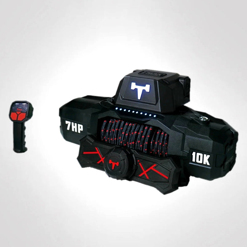 T-MAX Force View Titan Winch 10K | Heavy-Duty Recovery Winch